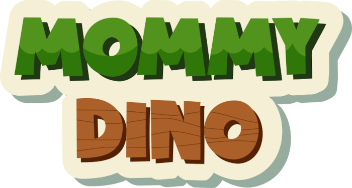 Mommy Dino logo